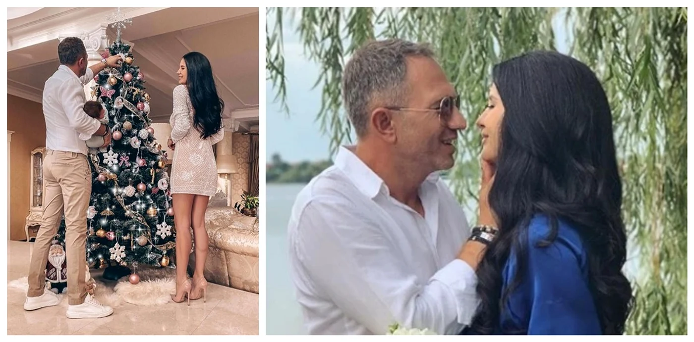 Alin Ionescu, alături de actuala soție, Larissa Tănăsoiu