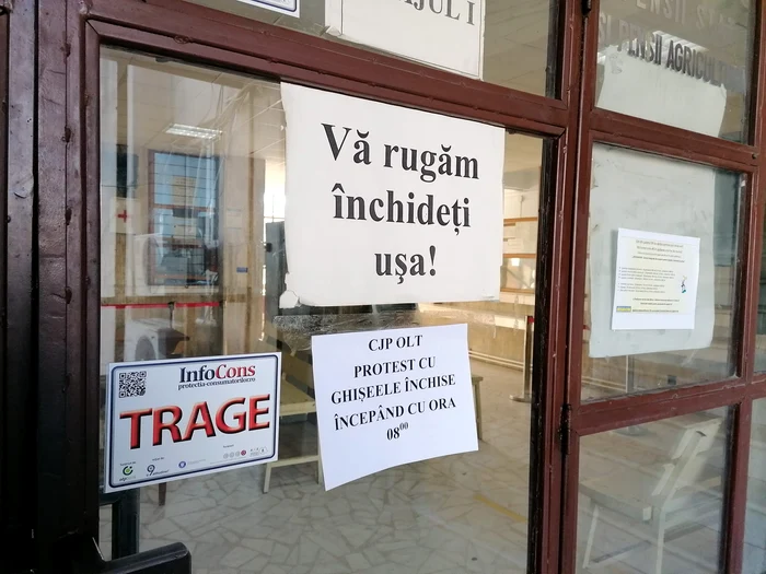 Solicitările nu mai pot fi adresate la ghișeu FOTO: Alina Mitran