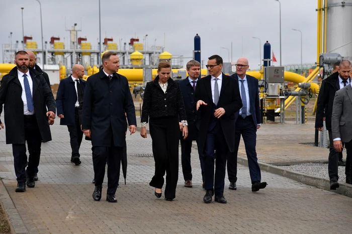 Gazoductul Baltic Pipe a fost inaugurat în Polonia FOTO Profimedia