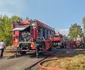 Incendiu scăpat de sub control în Maramureș FOTO ISU Maramureș