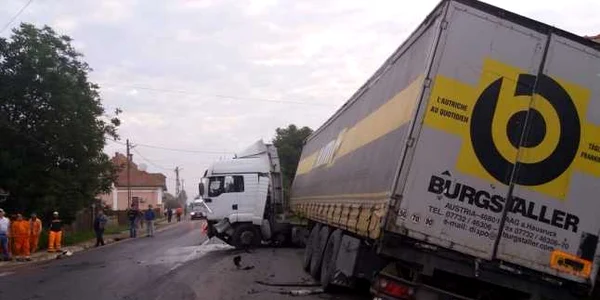 accident tir covasna