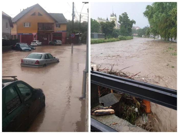 Bilanţ negru după o zi de ploi foarte puternice în Alba