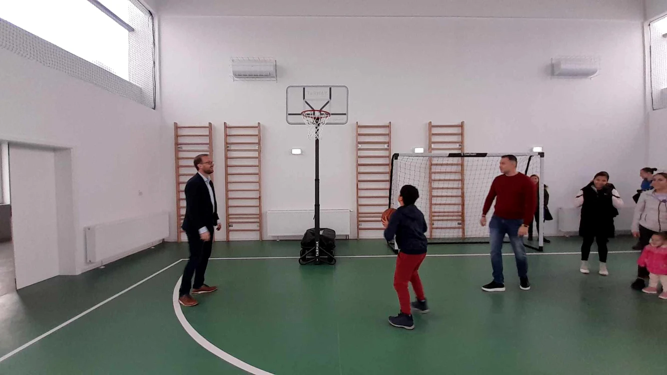 Noul centru social și cultural din Kuncz a fost inaugurat FOTO Ștefan Both
