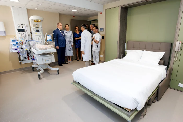 Charlene a îmbrăcat o ținută baby blue, Foto Palatul Princiar 3 jpg