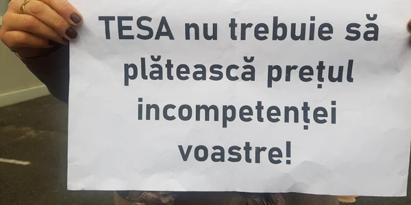 Protest TESA   foto Facebook jpg