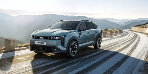 Dacia a prezentat noul crossover Striker. Modelul va avea motorizări hibride și GPL, cu preț de pornire sub 25.000 de euro FOTO: media.dacia.com