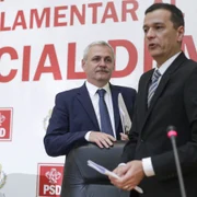 Liviu Dragnea şi Sorin Grindeanu CEx PSD - 2 feb 2017 / FOTO Inquam Photos / Octav Ganea