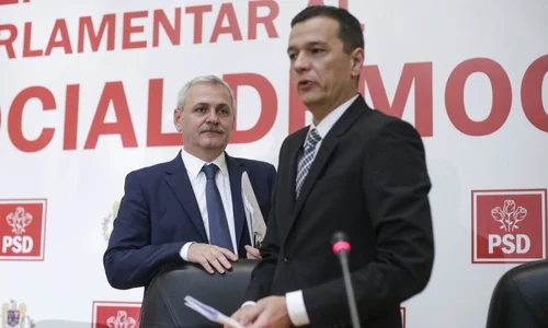 Liviu Dragnea şi Sorin Grindeanu CEx PSD - 2 feb 2017 / FOTO Inquam Photos / Octav Ganea