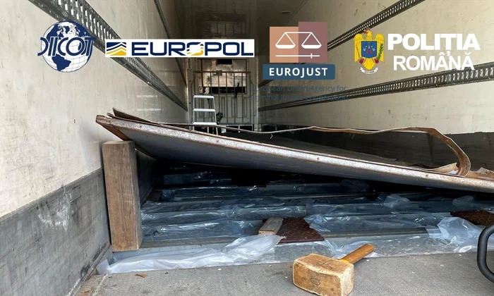 TIR modificat pentru trafic de droguri jpeg