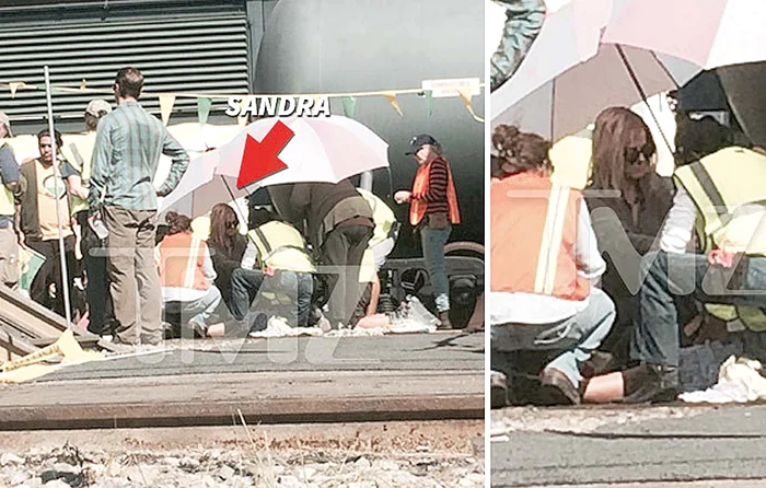 Actriţa nu s-a dat în lături să acorde primul ajutorFoto: TMZ