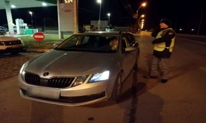 Maşina implicată în incident FOTO Poliţia de Frontieră
