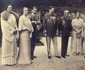 Principesa Ileana, Regina Maria, Principele Nicolae, Regele Carol al II lea, Regele Alexandru I al Iugoslaviei, Regina Maria a Iugoslaviei, Principele Mihai, Arhiducele Anton al Austriei, Regina Elisabeta, Peleș, 1933. FOTO: Casa Regală