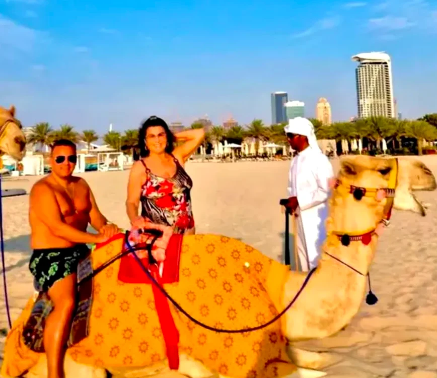 Irina Loghin în Dubai PNG