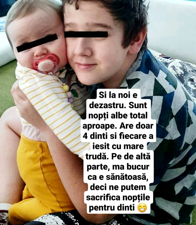 Luna și Luca, cei doi copii ai Teodorei