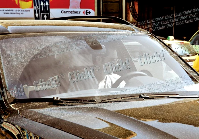 Bănică jr, în aceeaşi maşină.  În urmă cu câteva luni, conducea el