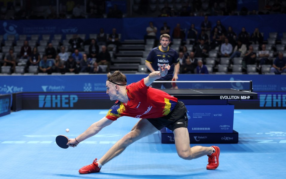 Medalie istorică pentru România! Băieții elimină campioana en titre și sunt în semifinale la Europeanul de tenis de masă