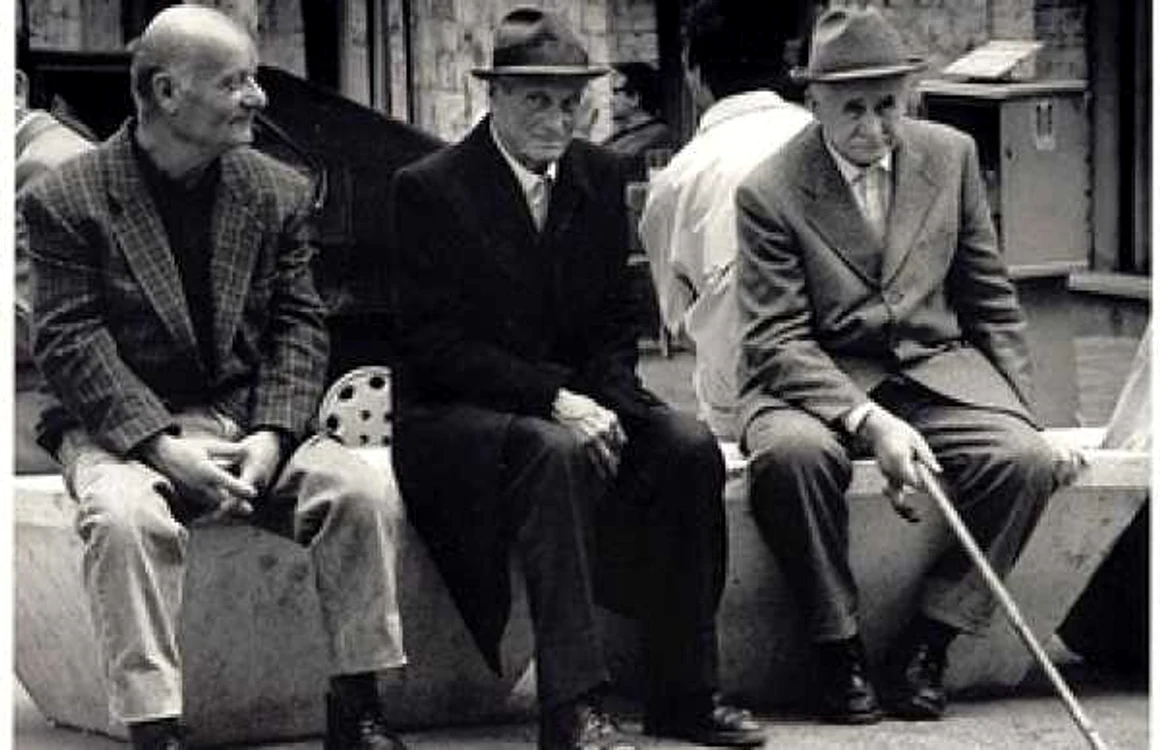 Three old men