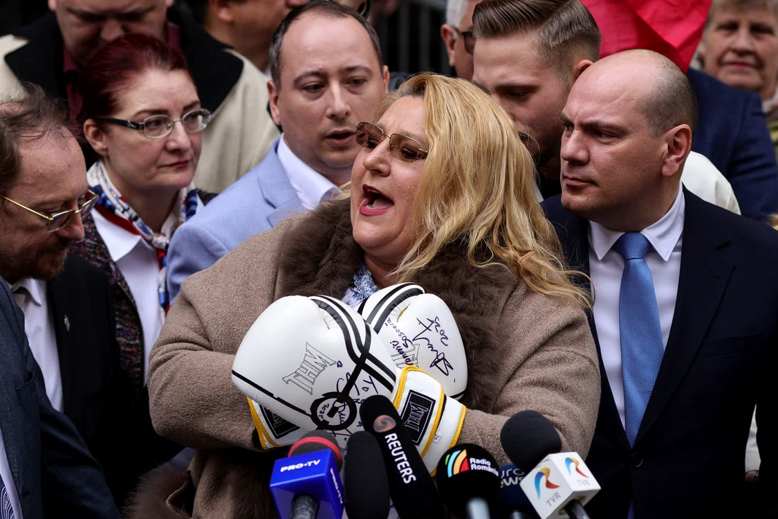 Diana Șoșoacă, liderul SOS România FOTO Inquam Photos