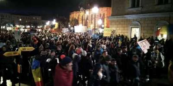 cluj a 7 a zi de proteste. foto florina pop 