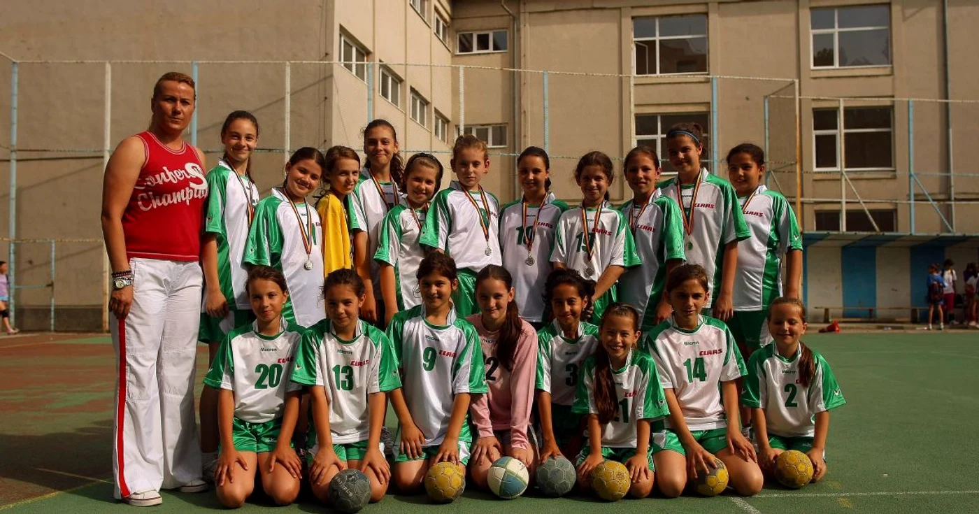 Echipa de minihandbal a Timisoarei este cea mai buna din tara