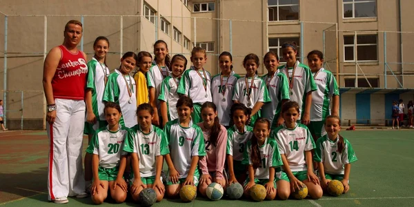 Echipa de minihandbal a Timisoarei este cea mai buna din tara