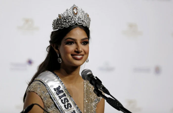 Miss universe 2021 indianca Harnaaz Sandhu FOTO EPA-EFE