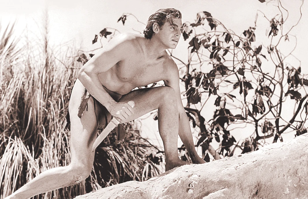 Actorul american Johnny Weissmuller