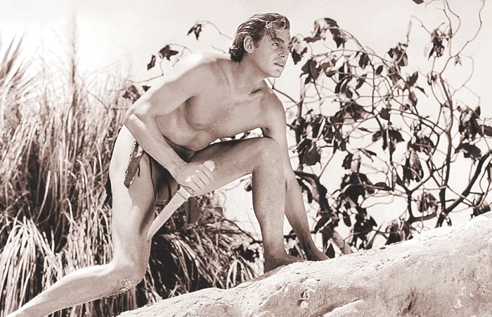 Actorul american Johnny Weissmuller