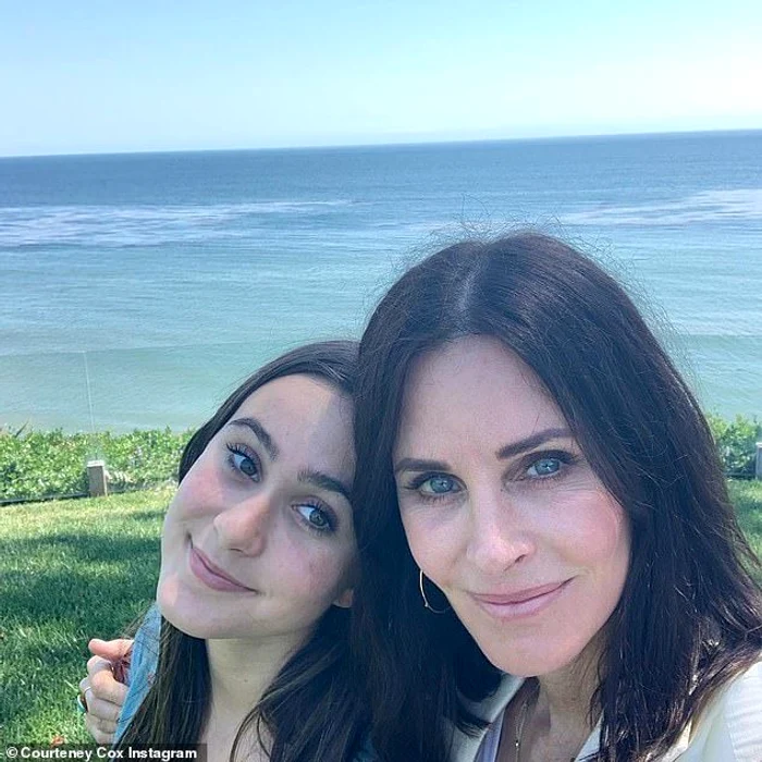 Courteney Cox cu fiica sa, Coco