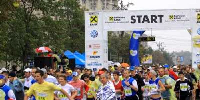 Maratonul Internaţional Bucureşti 2011 se va desfăşura pe un alt traseu faţă de anii trecuţi * Foto: Marian Burlacu