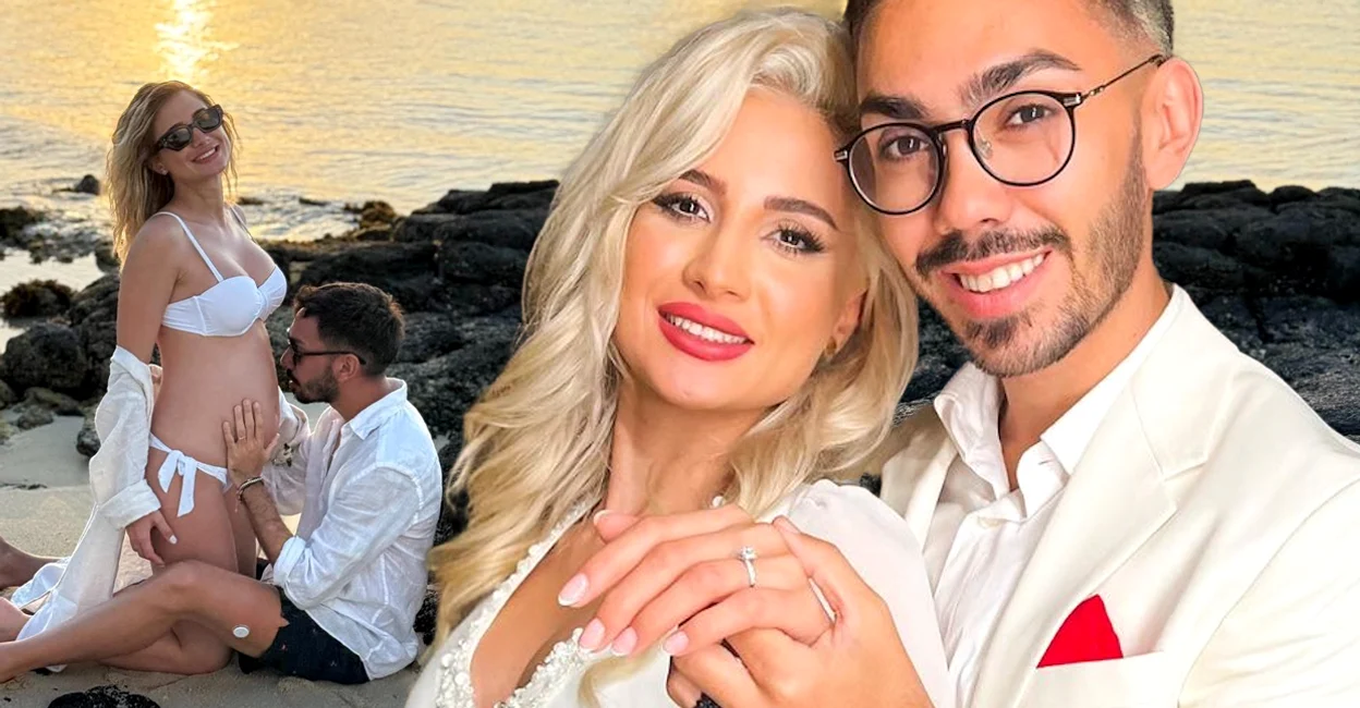 Claudia Puican și Armin Nicoară au devenit părinții unui băiețel / foto: arhiva Click!