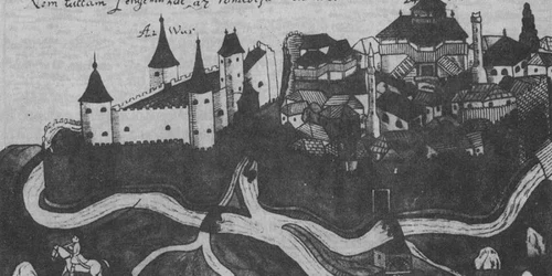 Gravură cu Timişoara Otomană în 1650