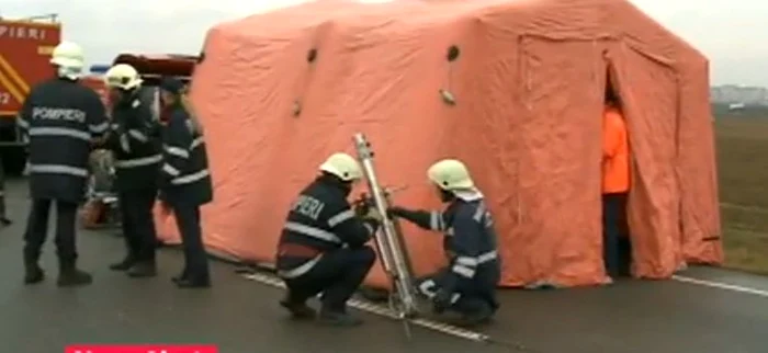 Din spitalul de campanie a fost coordonată toată acțiunea de salvare a răniților