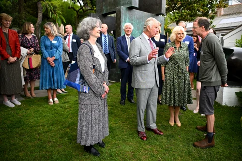 Regele Charles și Regina Camilla în Cornwall
