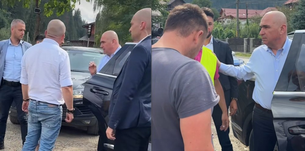 Ilie Bolojan, vizită neanunțată la Broșteni. Ce a vrut să vadă premierul în locul devastat de inundații