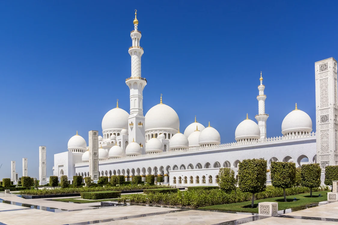  Marea Moschee Sheikh Zayed Al Nahyan Foto Shutterstock