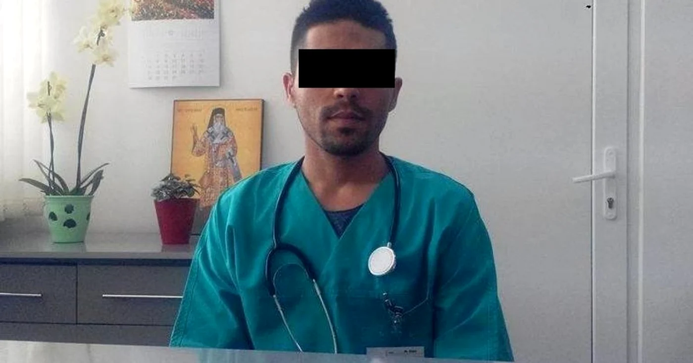 Medicul refugiat Foto: Facebook