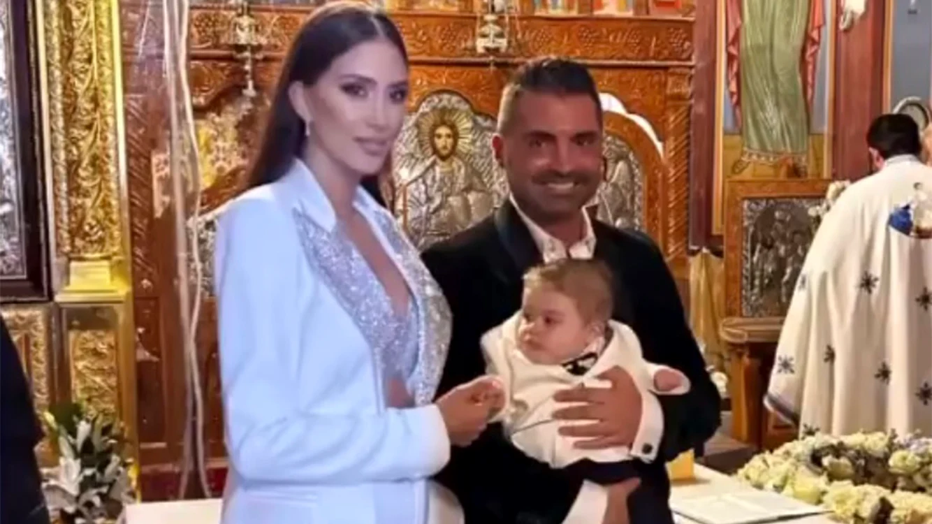 Yasmine și Pepe și-au botezat bebelușul sâmbătă