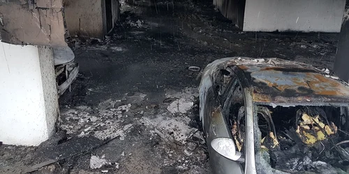 Incendiu la Constanta FOTO Călin Gavrilaş