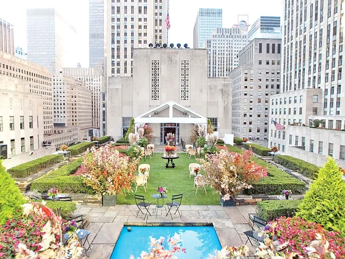 Grădinile sunt ideale pentru evenimente