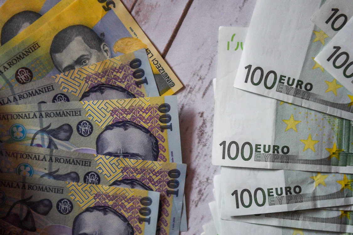 Lei și Euro, 28 ianuarie 2018. FOTO: Inquam Photos / Alberto Groşescu