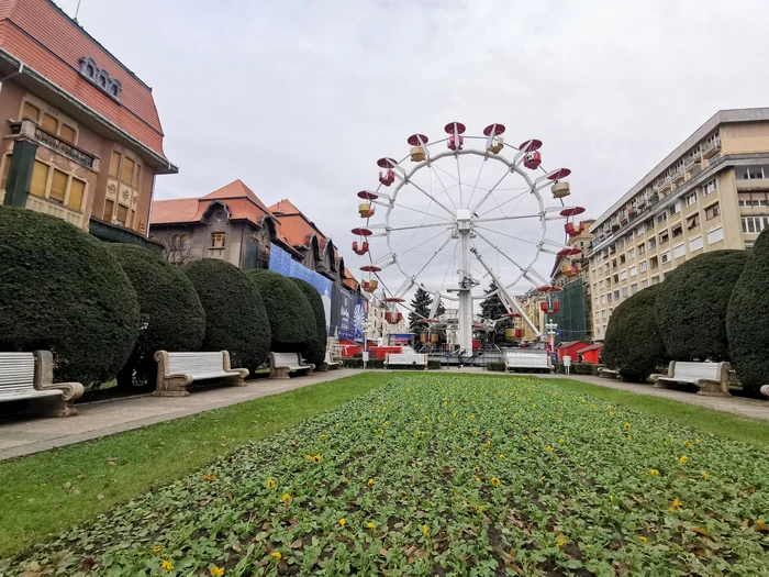 Roata panoramică din Timișoara FOTO Ștefan Both