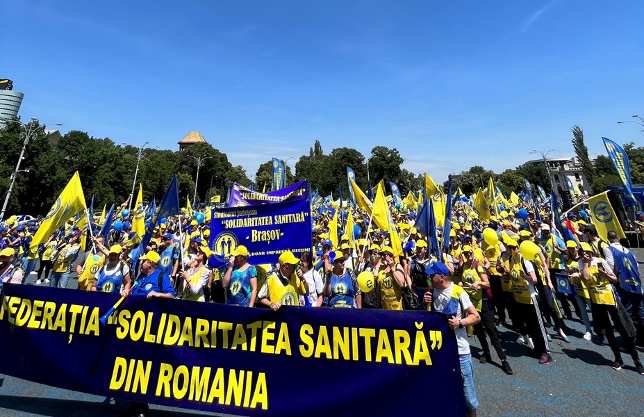 Federația „Solidaritatea Sanitară” din România intră în grevă. Referendumul este în curs de desfășurare