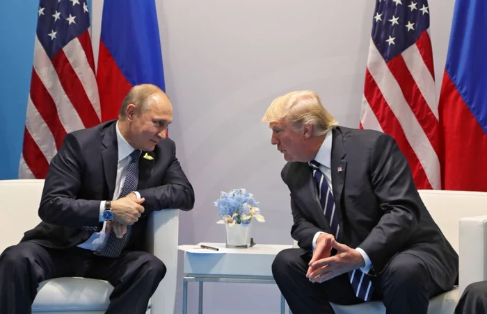 Întâlnirea dintre Vladimir Putin şi Donald Trump la Summitul G20 / FOTO EPA / 7 iul 2017