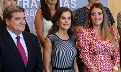 Regina Letizia în Hugo Boss profimedia 0832272196 jpg