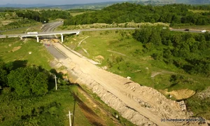 Autostrada cu tuneluri, în șantier, la Holdea  Foto Daniel Guță  ADEVĂRUL (43) JPG