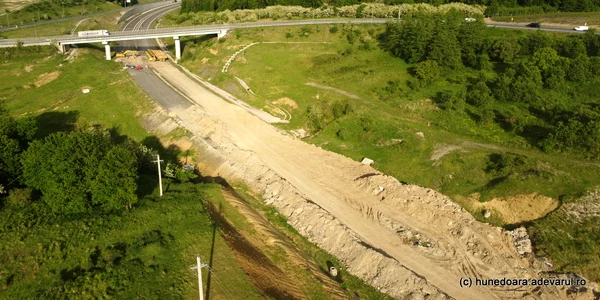 Autostrada cu tuneluri, în șantier, la Holdea  Foto Daniel Guță  ADEVĂRUL (43) JPG