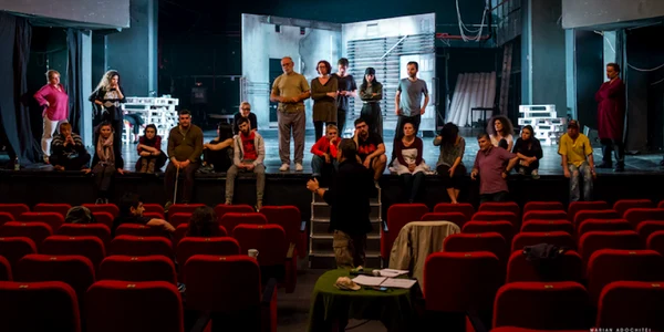 Spectacol Eutopia - repetiţii la Teatrul de Stat Constanţa Sursa Marian Adochiţei 