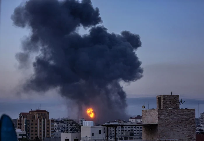 Duelul rachetelor între Israel şi Fâşia Gaza 12 mai 2021 / FOTO EPA-EFE