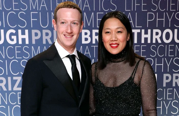 Mark Zuckerberg şi soția sa Priscilla Chan sursa foto Adevarul.ro